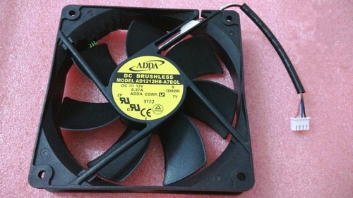 Ventilateur 12 Cm DC 12V 0.37A - 3 Broches, Pour Refroidissement PC - Neuf