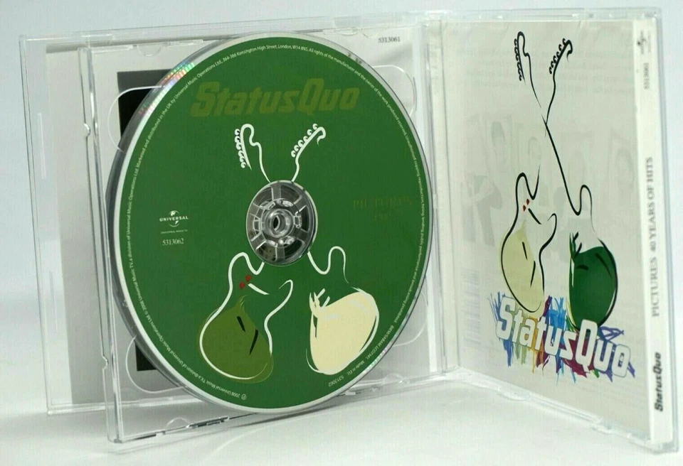 Status Quo : Pictures - 40 years of Hits (Best of) 2CD Album - Image 4 of 4