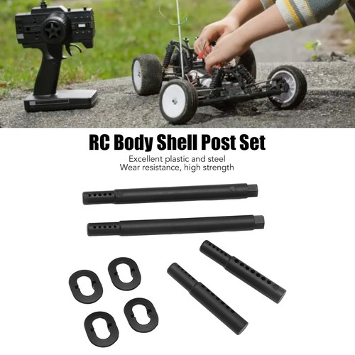 RC Body Mount Post Set Plastic RC Body Post With Steel Buckles RC Car GO - Picture 12 of 12