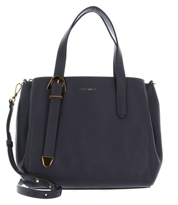 COCCINELLE Coccinelle Gleen Handbag Grained Leather Tasche Ardesia
