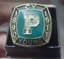 CY YOUNG SIZE 11 OLD SCHOOL 1890-1911 HALL OF FAME BASEBALL⚾ RING w/RING BOX!🤩