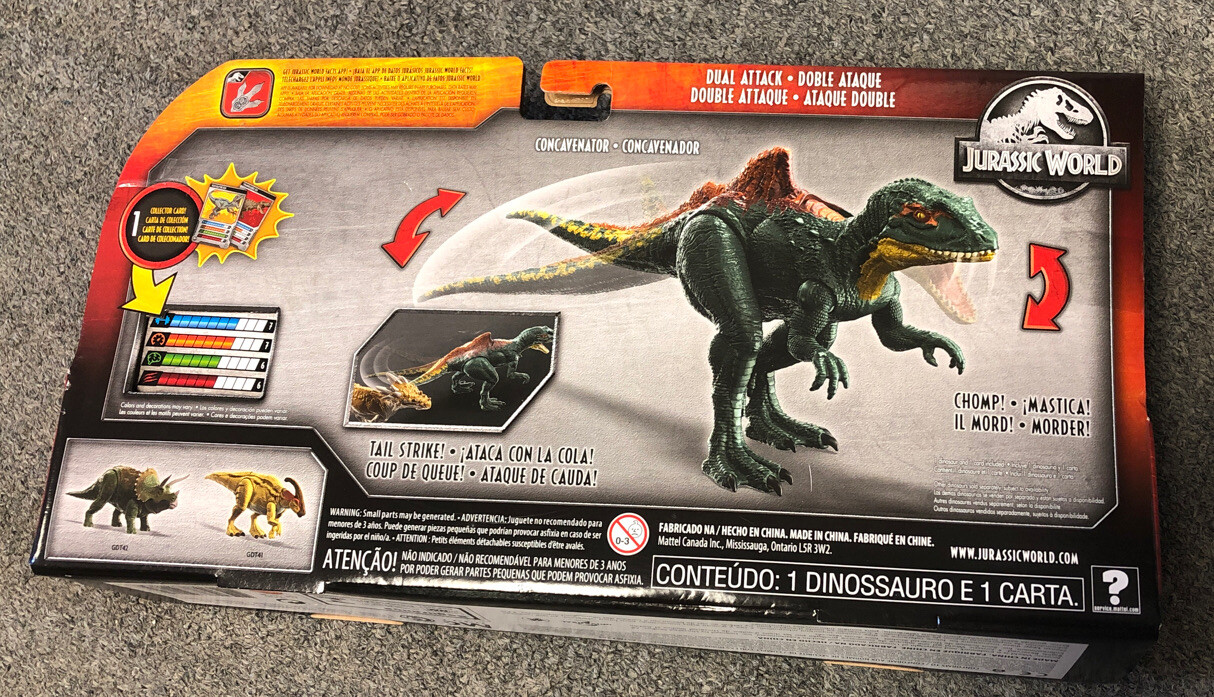 jurassic world concavenator toy