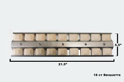 Viking BBQ Grill Briquette Tray 21-1/2" X 5-1/2" Replaces Viking Part 032381-000