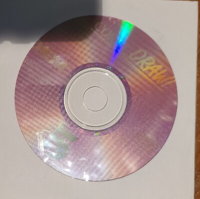 Vintage Corel Draw 5 1989 PC Disc Only