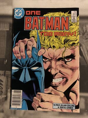 1987 DC COMICS * ONE BATMAN TOO MANY #403 NM  Inv#17JM
