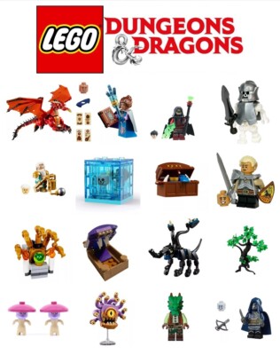 Lego D&d Lego Minifigure Search LEGO Dungeons Dragons