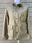 Trailwear Penfield Wax Cloth Jacket Womans Ladies sz Medium color Beige Khaki