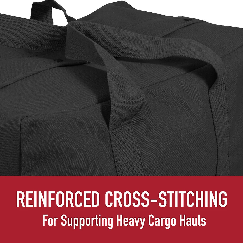 Bolsa de carga de lona de alta resistencia táctica militar Rothco 3123 Foto 3 de 4