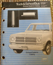 June 1987 Merit Truck School Bus Exhaust Systems Catalog 546 Pages Free Ship June 1987 Merit Truck School Bus Exhaust Systems Catalog 546 Pages Free Ship