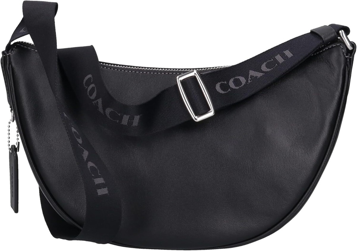 セール【COACH】Pace Shoulder Bag ★ 流行りの形☆ レザーBAG♪ Coach Pace Shoulder Bag CT644 SV/BK Silver/Black | eBay