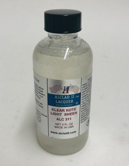 Alclad II Lacquers Klear Kote Light Sheen 4oz ALC311 for sale online | eBay