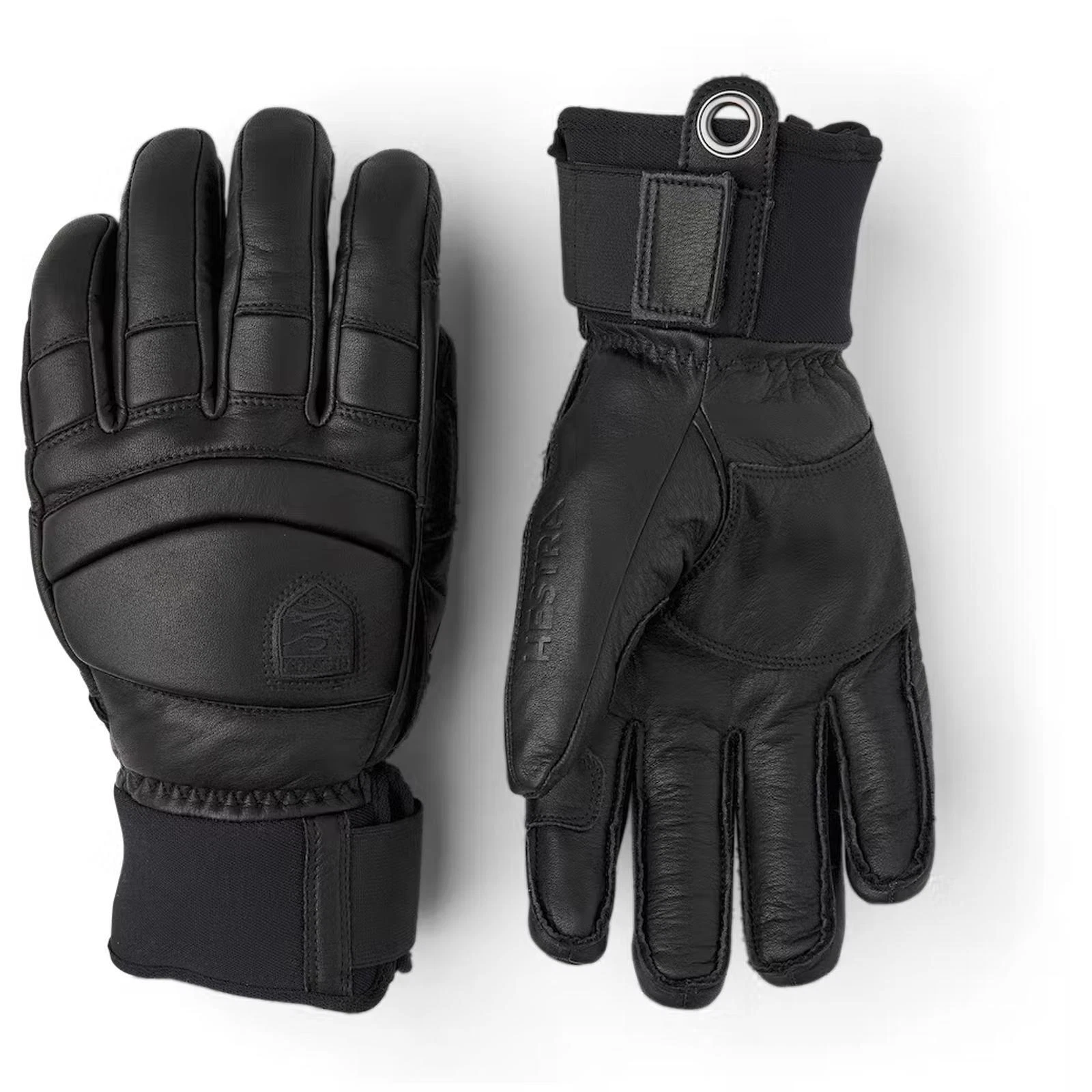 Hestra Fall Line 5 Finger Glove in Black Leather
