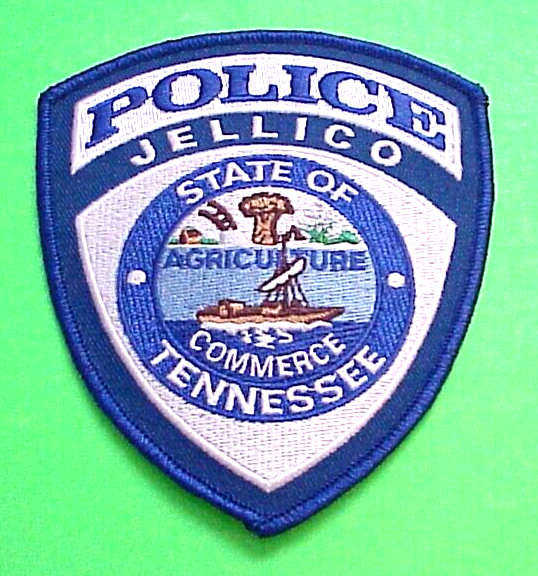 JELLICO TENNESSEE TN 4 3/4" POLICE SHOULDER PATCH FREE SHIPPING!!! eBay
