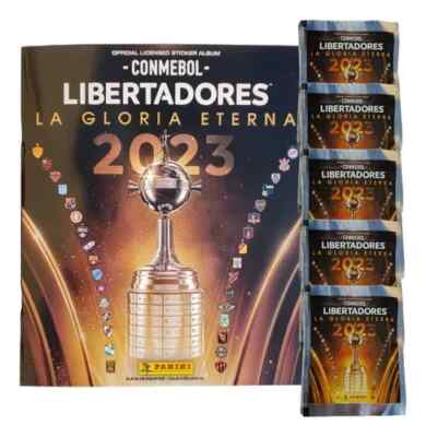 Album Copa Libertadores 2023 Panini + 20 envelopes Argentina edition