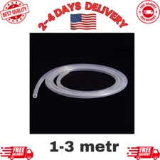 3/8" ID x 1/2" OD Food Grade Silicone Tubing High Temp Hose for Brewing Wine