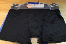 Wonder Nation Boys Boxer Briefs Underwear, 3-Pack-Solids-XL 14-16 -NWT