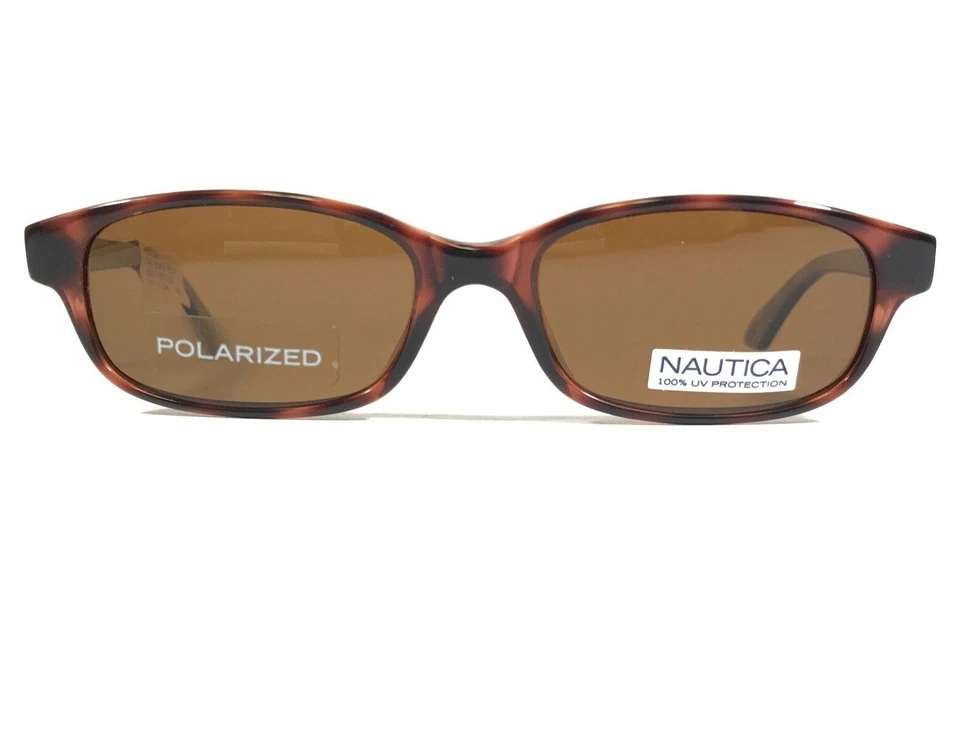 Gafas de sol Nautica LONG BEACH 310 negro rojo montura rectangular con lentes marrones Foto 2 de 4