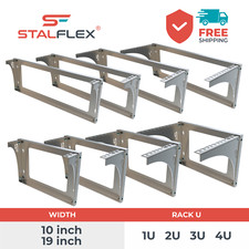 10 inch 19 inch 1U 2U 3U 4U RACK Wall Bracket Mount for Network & Server Devices