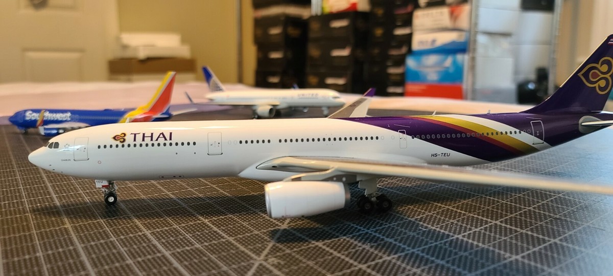 Gemini 1/200 A330-300 タイ航空 HS-TEU Thai Airways A330-300 HS-TEU Gemini Jets (G2THA365) Diecast 1:200
