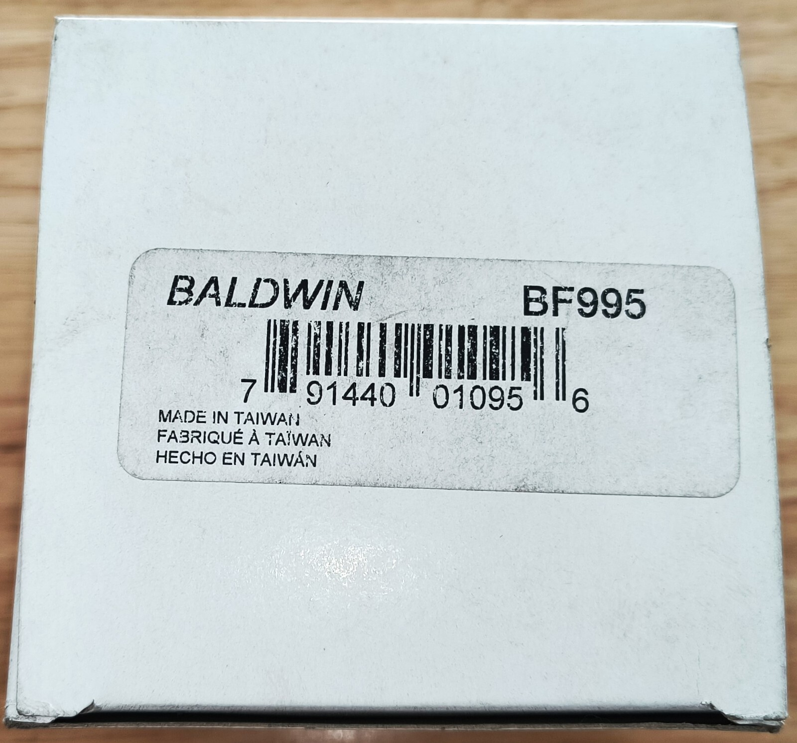 Fuel Filter-VIN: H Baldwin Filters BF995 | eBay