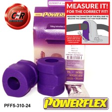 Powerflex Vorn Arb Büchse 24mm für BMW 8 Series E31 (89-99) PFF5-310-24