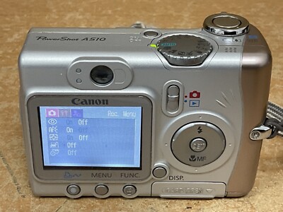 Canon PowerShot A510 Compact Digital Camera 3.2MP 4x Optical Zoom
