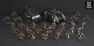 WH40K Black Templars Sword Brethren Crusader Squad COMMISSION