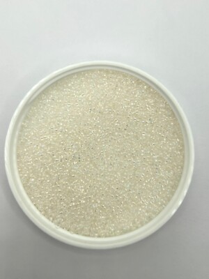 Czech Preciosa Ornela  11/0 Rocailles Glass Seed Beads Crystal AB Hank LOOSE
