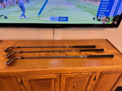 QTY.3 Mitsushiba Shadow Golf Clubs (P, 9, 8) Iron Right Handed RH; Graphite - Picture 4 of 16