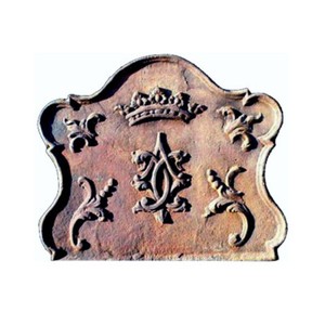 Plate Backdrop Fireplace Cast Iron Fireback 1162 Ebay