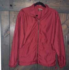 Vintage Auburn sportswear jacket Pfizer logo back wine red S