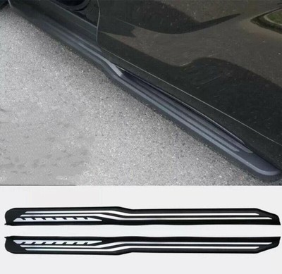 2PCS Running Board Side Step Nerf BarFits for Highlander XU70 2020 2021 2022