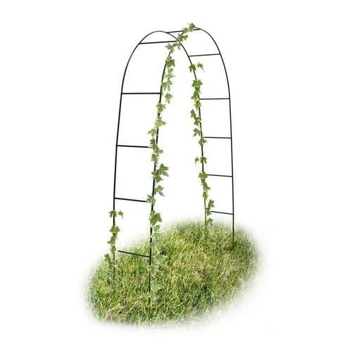 2X 2.4m Garden Arch Climbing Plant Trellis Frame Tubular Metal Archway Steel - Picture 12 of 17