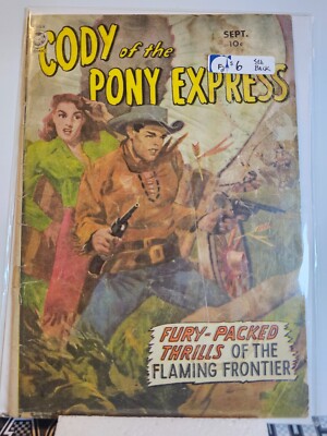 Cody And The Pony Express #1 Comic 1950 Fox Comics