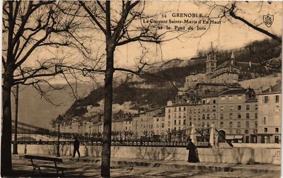 CPA GRENOBLE - Das Kloster Ste-MARIE-d'En-Haut und die Holzbrücke (654999)