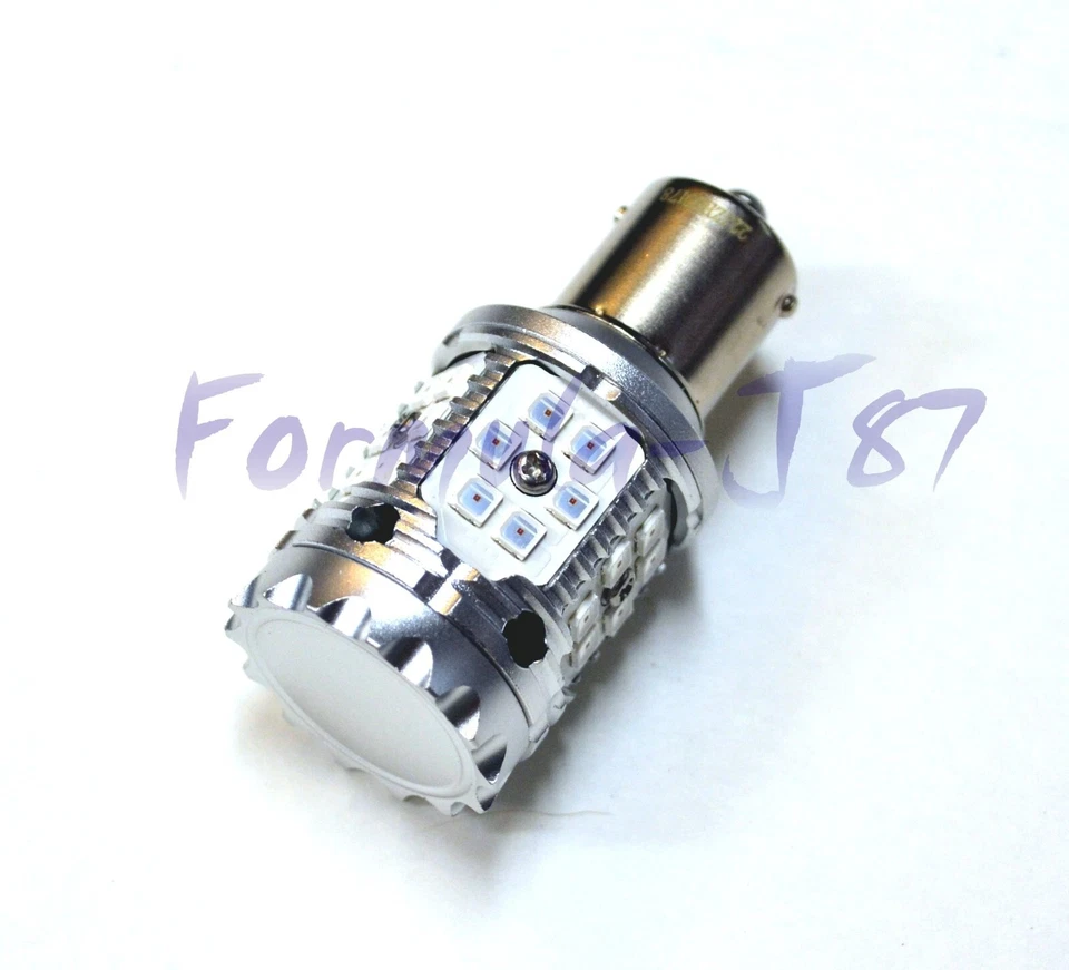 Luz LED Hyper Flash Free 7506 Roja Dos Bombillas Señal de Giro Trasero Stock de Repuesto Foto 4 de 4