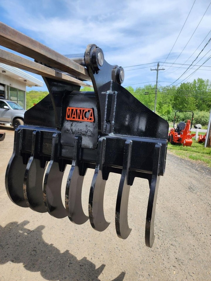 Kubota kx080 excavato grubbing rake | eBay