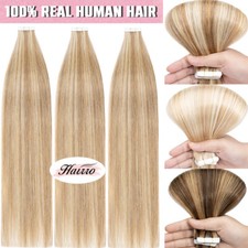 HIGHLIGHT Tape In Hair Extensions 100 Real Remy Russian Human Hair Skin Wefts
