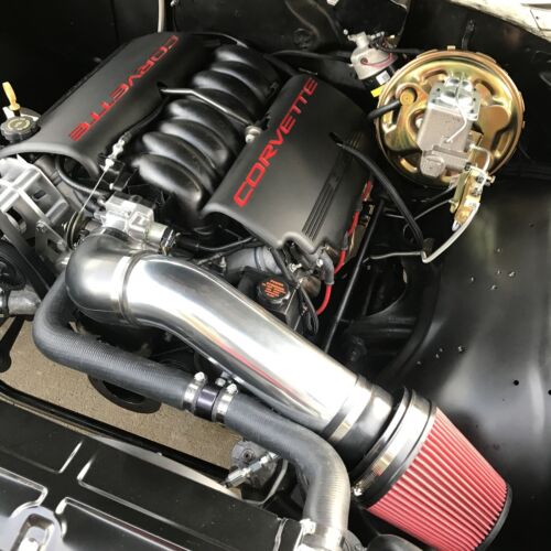 LS Swap Intake LS1 LS2 LSX Restomod - Silver A-body G-Body Chevelle GTO Caprice - Picture 1 of 3