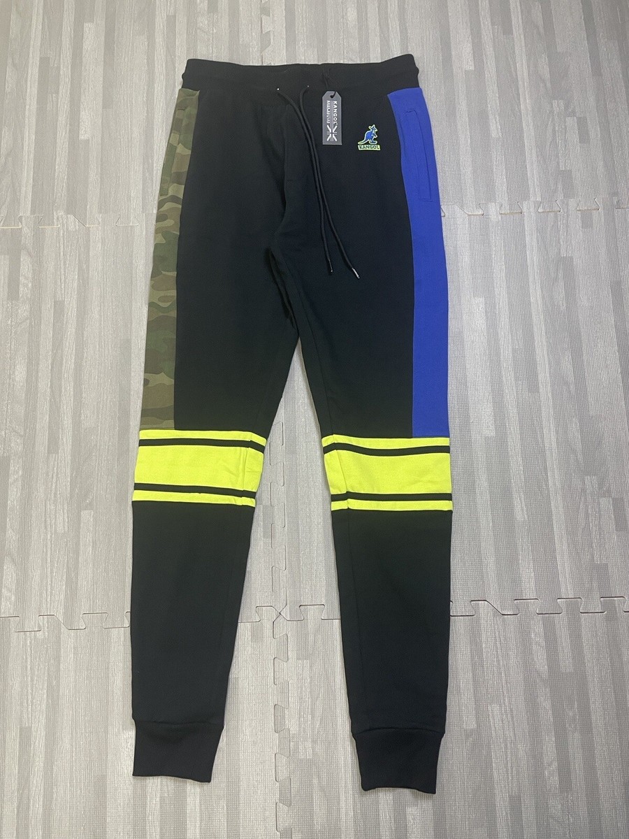 Kangol Original Joggers Born British Sweatpants Mens M Black