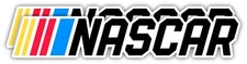 2x NASCAR RACING LOGO DECAL 3M STICKER VINYL US MADE TRUCK VEHICLE WINDOW CAR