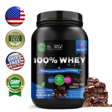 MENXI Whey Protein Isolate - Chocolate Flavor Whey Protein Protein Powder 2lb