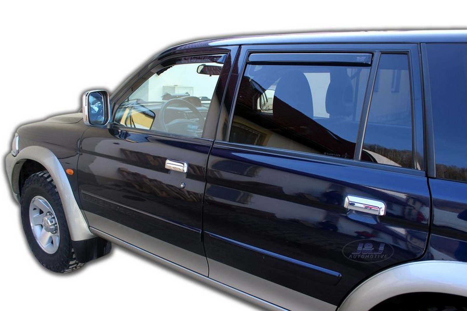 TO FIT MITSUBISHI SHOGUN SPORT 5 door 19972013 wind deflectors 4pc