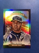 2019 Donruss Diamond Kings Season Stat Line #d/290 Nelson Cruz NM Shipping $0.99