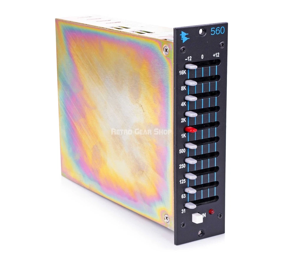 API 560 10-Band Analog Graphic Equalizer 500-series EQ Used - Image 4 of 4
