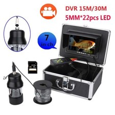 7 Inch DVR Video Recorder 22 LEDs 1000 TVL Underwater Fishing Camera Fish Finder