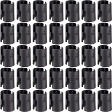 54-Pack Wire Shelf Lock Clips for 1" Post, Adjustable Wire Shelving Storage Rack