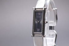 [NEAR MINT] GUCCI 1500L 12mm Gray Dial Quartz Bangle Women's From Japan