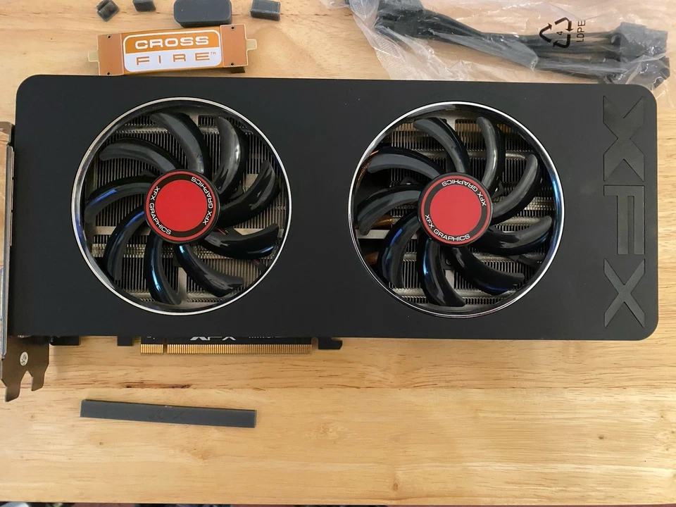 Working XFX AMD RADEON R9 280X 3GB GDDR5 2x miniDP 2x DVI HDMI Graphics Card GPU - Image 2 of 4