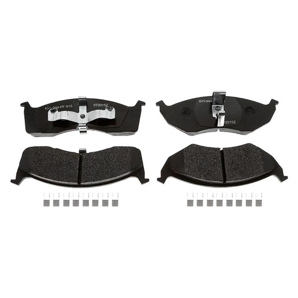 Pastillas de freno metálicas delanteras y traseras R-Line 2004 2003 2002 Chrysler 300M Foto 3 de 4